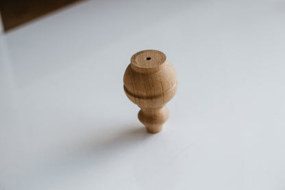 Pieds de meubles en bois de style scandinave – Design conique minimaliste, H100 mm
