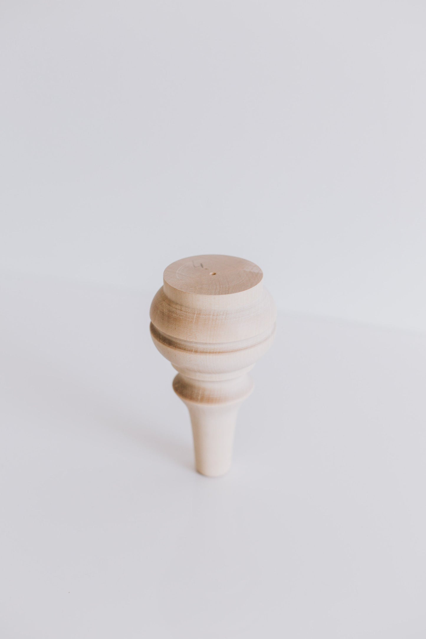 Pieds de Meuble en Bois de Style Scandinave – Design Conique, H155 mm