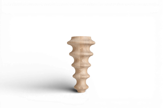 Pieds de meuble en bois – Design classique, faits main, H250 mm
