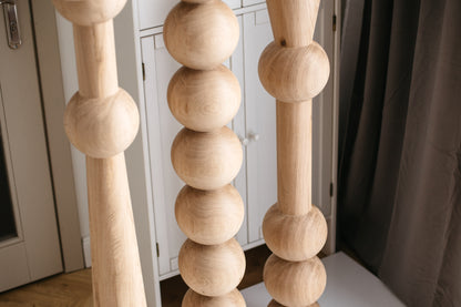Pieds de table et de bar en bois – Pieds de meubles faits à la main, lot de 3, H1100 mm