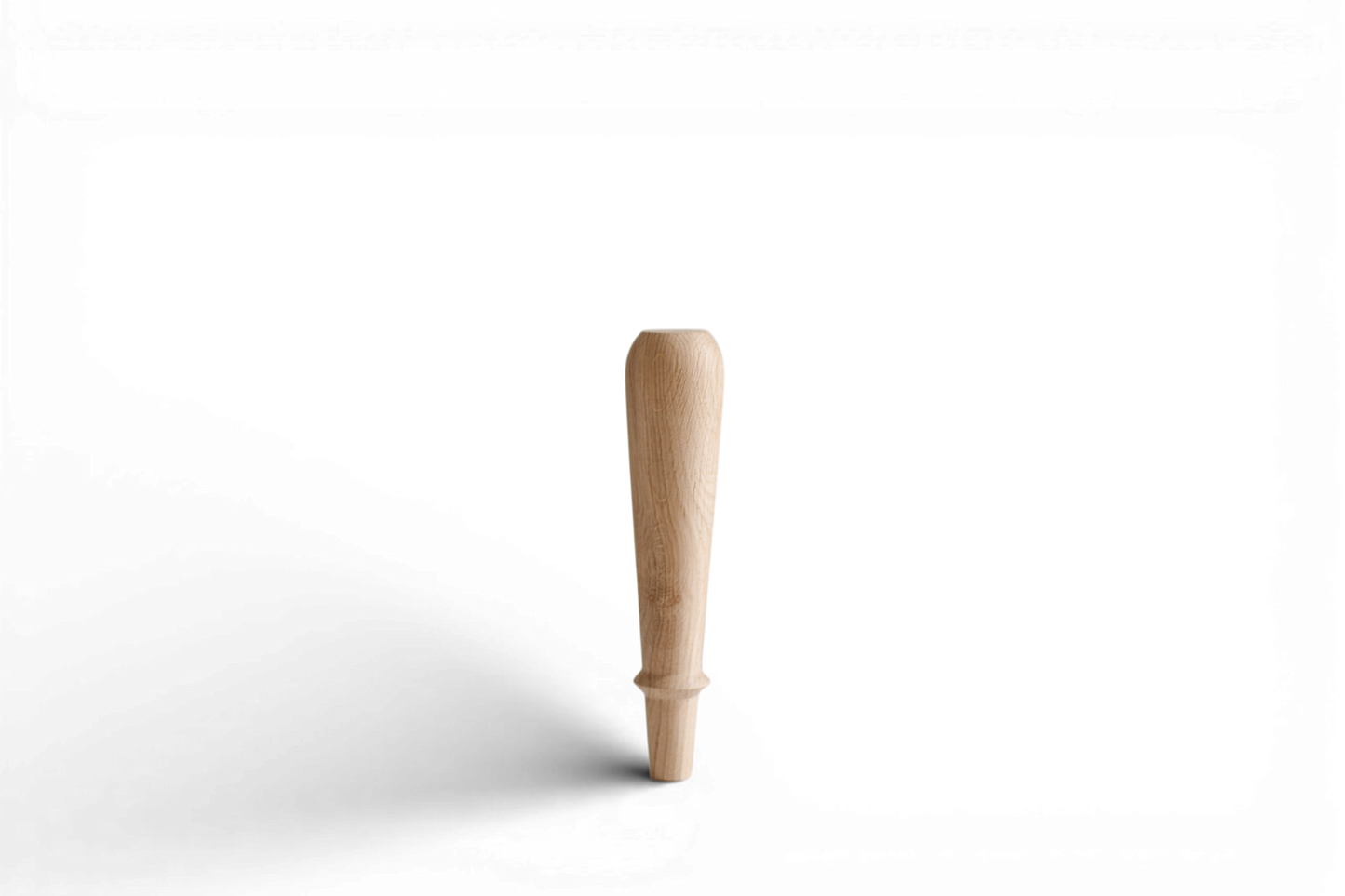 Pieds de meuble en bois – Design classique, faits à la main, H225 mm