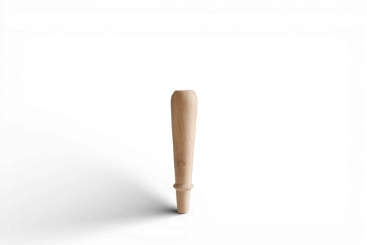 Pieds de meuble en bois – Design classique, faits à la main, H225 mm