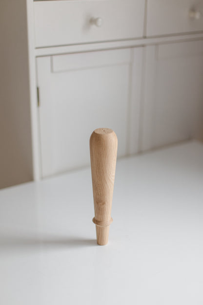 Pieds de meuble en bois – Design classique, faits à la main, H225 mm