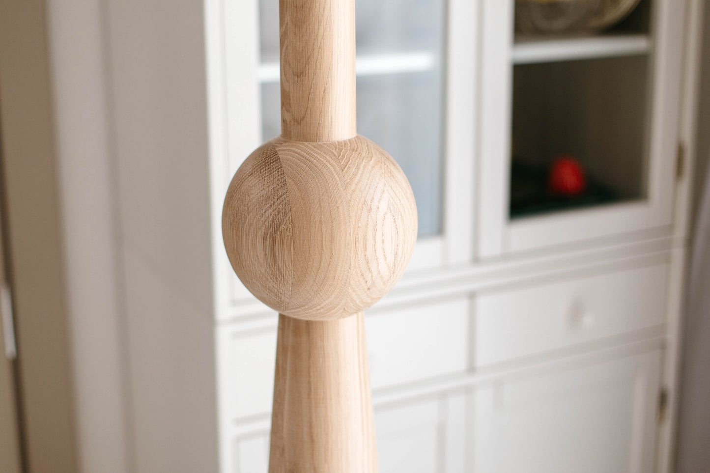 Pied de table et de bar en bois – Support de meuble fait main, H880 mm