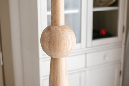 Pied de table et de bar en bois – Support de meuble fait main, H880 mm