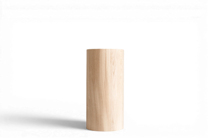 Pied de meuble rond en bois pour table basse ou table d'appoint, H500 mm