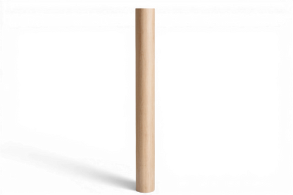 Pied de Meuble Rond en Bois – Support Lisse Droit pour Table & Bar, H900 mm