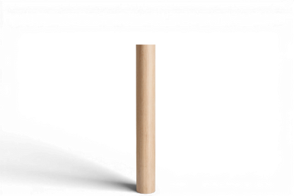 Pied de meuble rond en bois – Pied droit de table et de bar, H730 mm