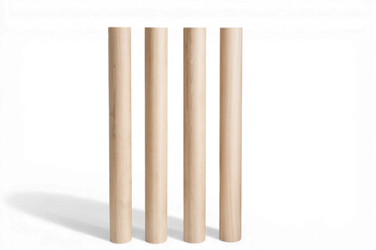Pieds de Meuble en Bois Massif – Pieds de Table Droits Faits Main, Lot de 4, H900 mm