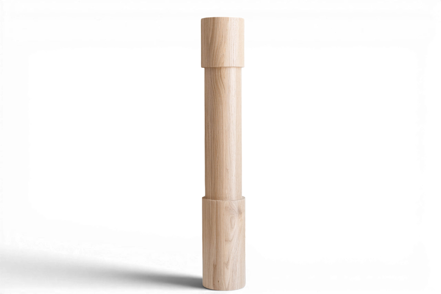Pied de table et de bar en bois – tourné, H775 mm