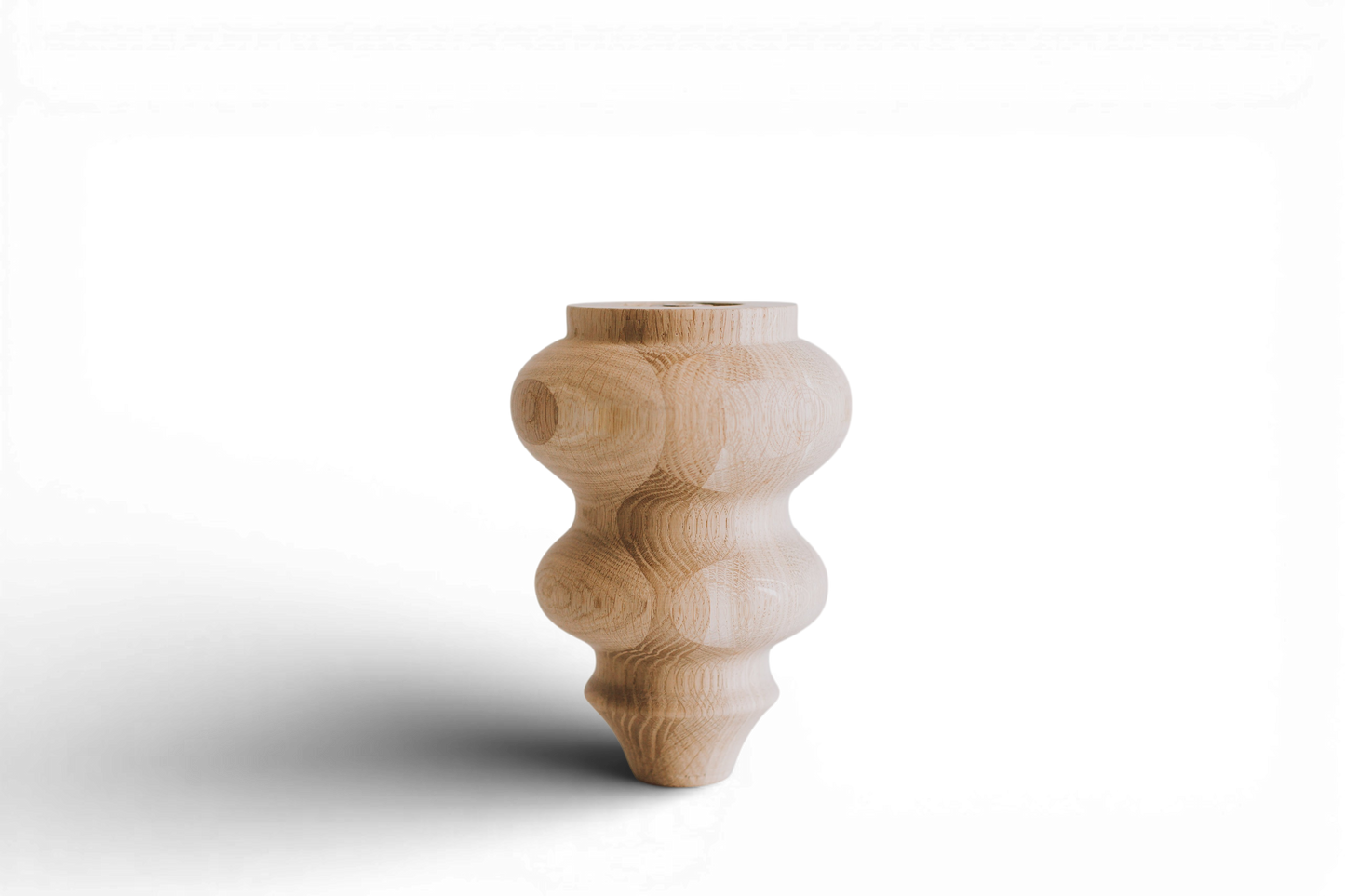 Pieds de meuble en bois – Design classique, faits main, H185 mm