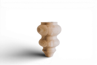 Pieds de meuble en bois – Design classique, faits main, H185 mm