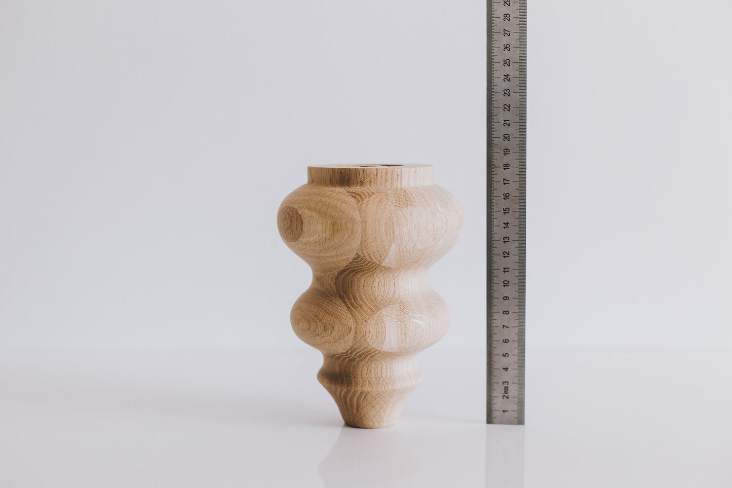 Pieds de meuble en bois – Design classique, faits main, H185 mm