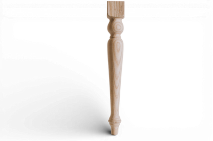 Pieds de Meuble en Bois – Style Classique, Faits Main, H385 mm