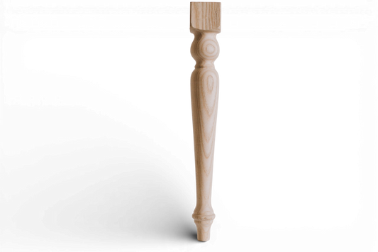 Pieds de Meuble en Bois – Style Classique, Faits Main, H385 mm