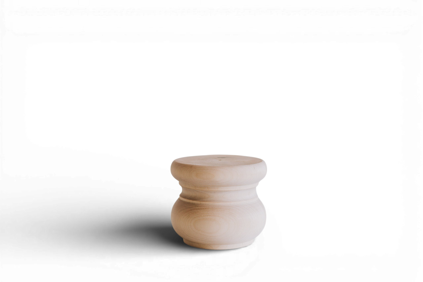 Pied de meuble tourné en bois – Pied de canapé et de meuble, H100 mm
